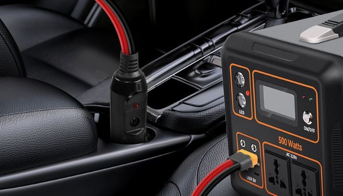 An undated image of a car charging cable. — Amazon