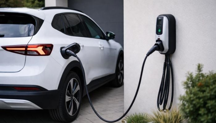 An undated image of an EV charger. — Mustart
