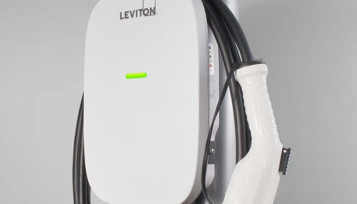 An undated image of Leviton EV charger. — LEVITON