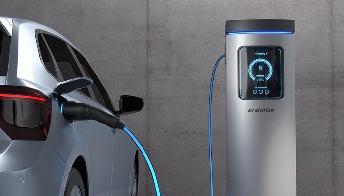 An undated image of EV, which is being charged. — Shutterstock