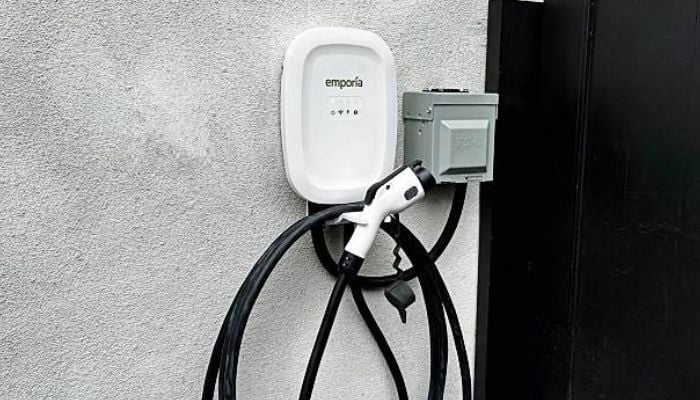 An undated image of Emporia Level 2 EV Charger. — Emporia