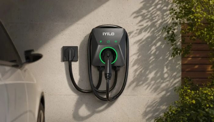 An undated image of IYILO Level 2 EV Charger. — IYILO