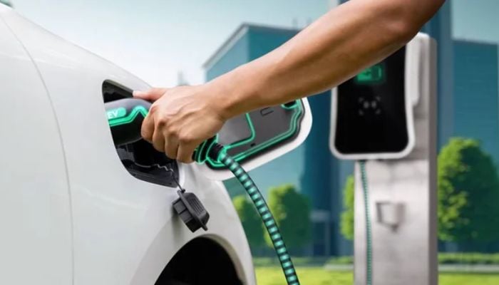 An undated image of an EV charger. — DepositPhotos