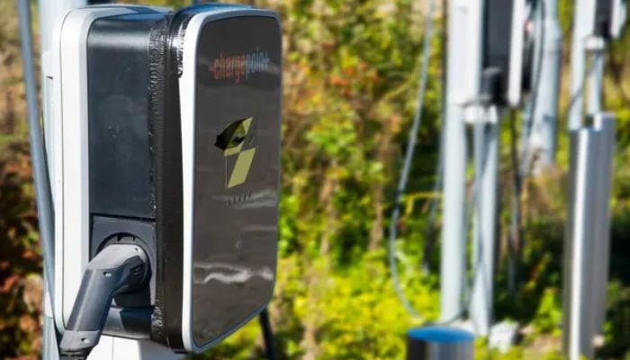 An undated image of an EV charger. — DepositPhotos