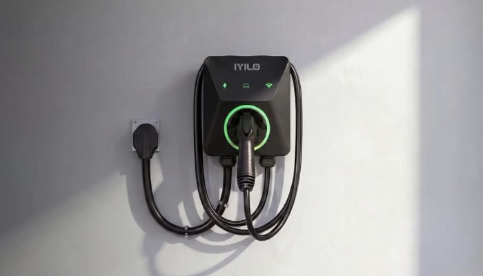 An undated image of IYILO Level 2 EV Charger. — IYILO