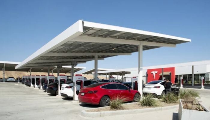 An undated image of an EV charging station. — DepositPhotos