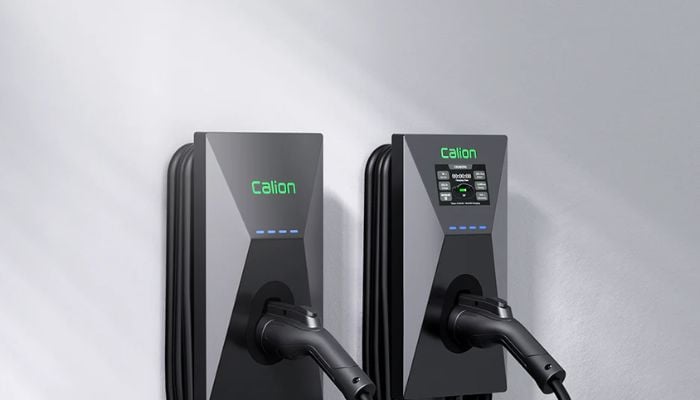An undated image of Calion Level 2 EV charger. — Calion