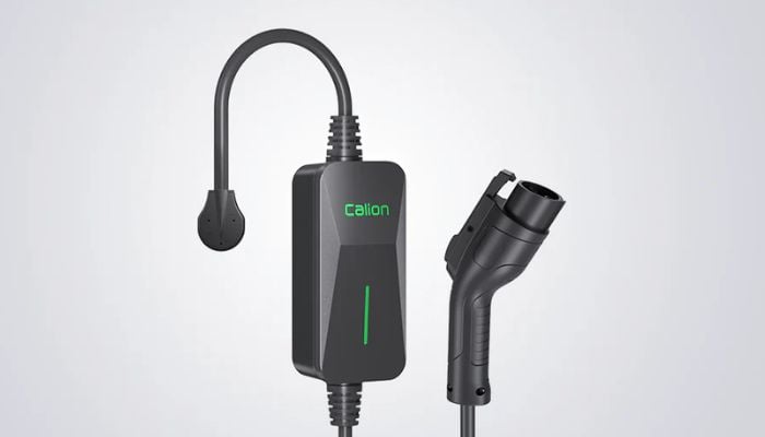 An undated image of Calion Level 2 EV charger. — Calion