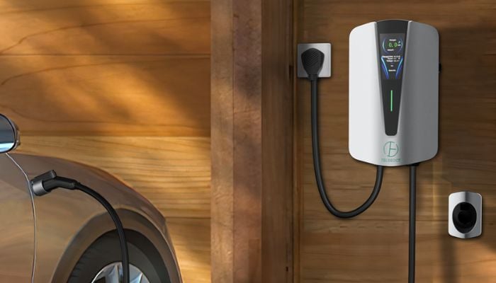 An undated image of TELGEOOT Level 2 EV Charger. — TELGEOOT