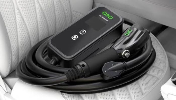 An undated image of QPQ Level 2 EV Charger. — QPQ