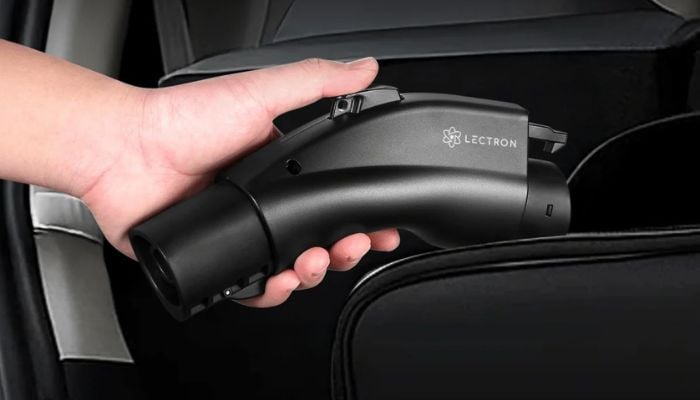 An undated image of Lectron Level 2 EV charger. — Lectron