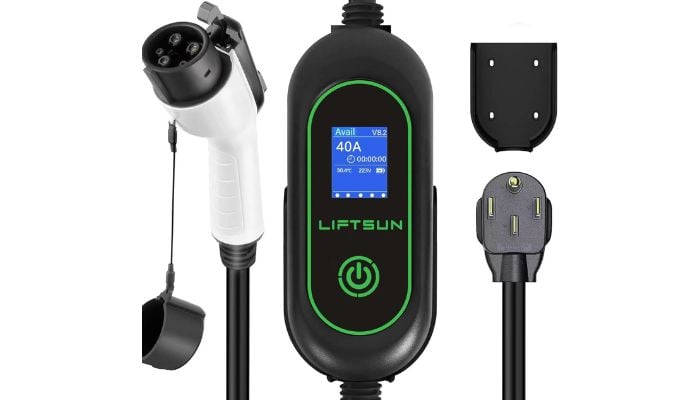 An undated image of Liftsun 50A Level 2 EV Charger. — Liftsun