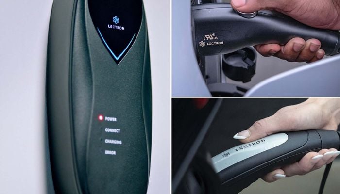 An undated image of Lectron EV charger. — Lectron
