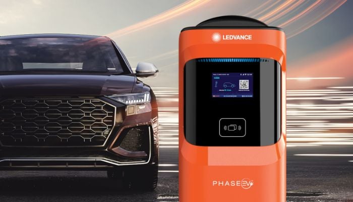 An undated image of LEDVANCE Level 2 EV Charger. — LEDVANCE
