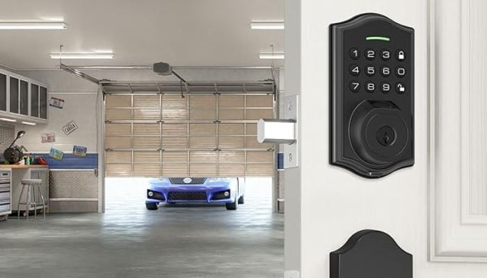 An undated image of POWIFY Keyless Entry Door Lock. — POWIFY