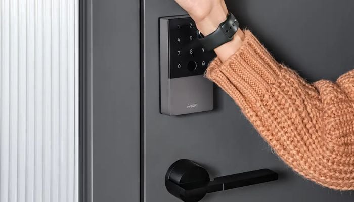 An undated image of Aqara Smart Lock U100. — Aqara