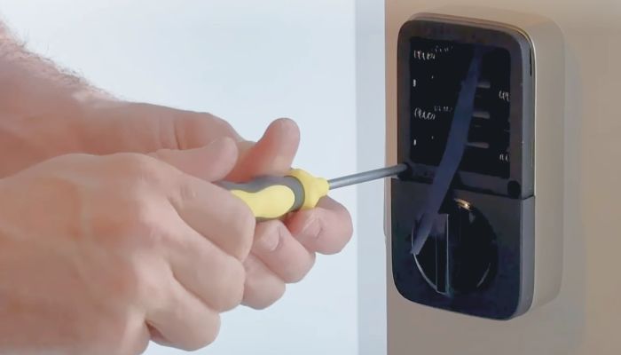An undated image of ULTRALOQ Bolt NFC WiFi Smart Lock. — ULTRALOQ