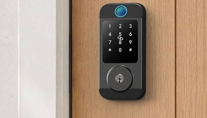 An undated image of Firstriver Built-in WiFi Smart Lock. — Firstriver