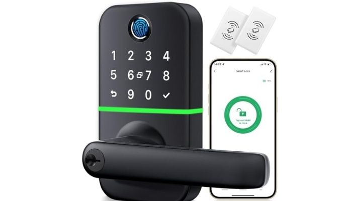 An undated image of KUCACCI Keypad Smart Door Lock. — KUCACCI