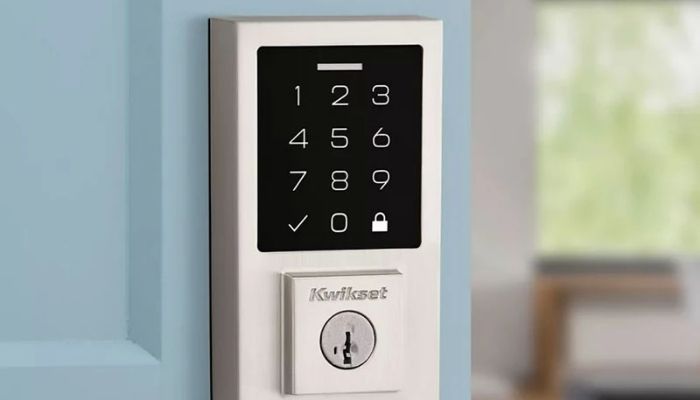 An undated image of Kwikset SmartCode 270 Keyless Door Lock. — Kwikset