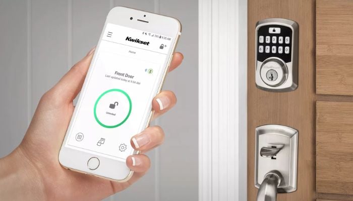 An undated image of Kwikset SmartCode 260 Keyless Door Lock. — Kwikset
