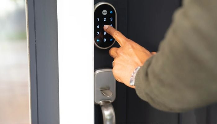 An undated image of Google Nest x Yale Smart Lock. — Yale Locks