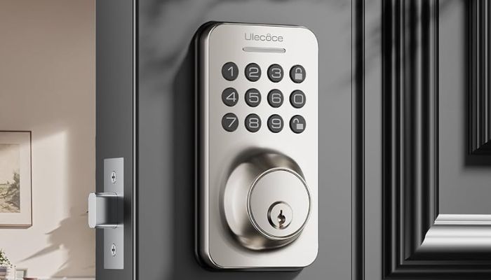 An undated image of Ulecoce SL03 Keyless Entry Door Lock. — Ulecoce