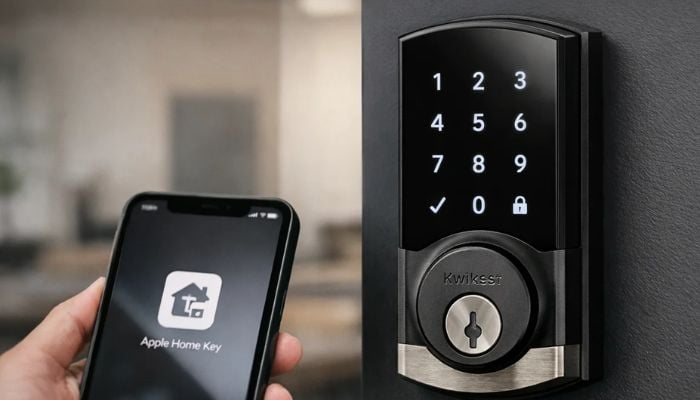 An undated image of Kwikset Halo Select Plus Smart Lock. — Kwikset