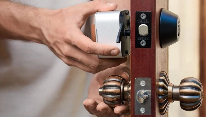 An undated image of Anona Holo Wi-Fi Smart Lock with Keypad. — Anola Security