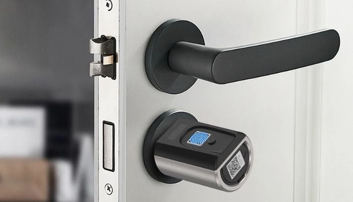An undated image of  WELOCK Fingerprint Electronic Smart Lock. — WELOCK