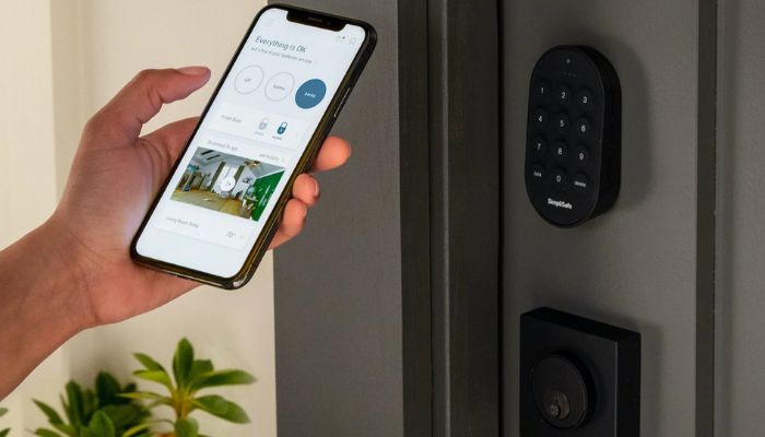 An undated image of SimpliSafe Smart Lock Series 2. — SimpliSafe