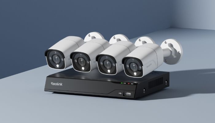 An undated image of Reolink 5MP PoE Outdoor Security Camera. — Reolink