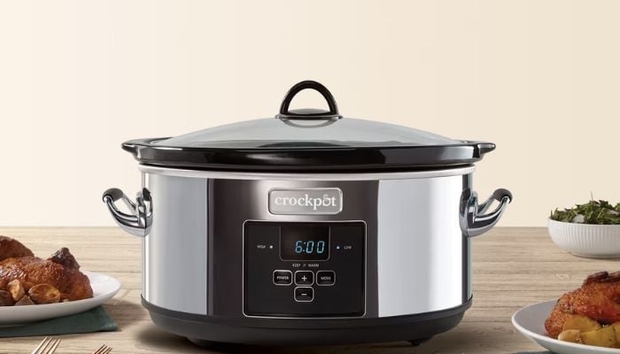 An undated image of Crock-Pot Design Series 7-Quart Programmable Cooker. — Crock Pot