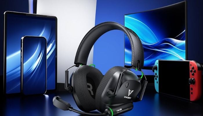 An undated image of Vakedy Wireless Gaming Headset for PS5. — Vakedy