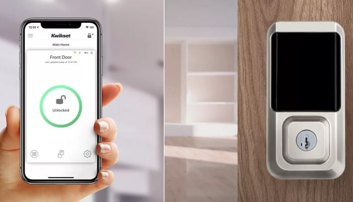 An undated image of Kwikset Halo Wi-Fi Smart Lock. — Kwikset