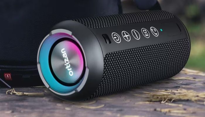 An undated image of Ortizan X10 Portable Bluetooth Speaker. — Ortizan