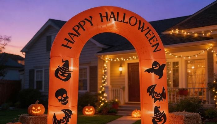 Last-minute Halloween tech gadgets: scary sounds, glowing eyes, inflatable arches