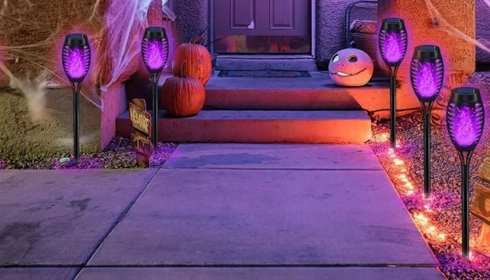 Last-minute Halloween tech gadgets: scary sounds, glowing eyes, inflatable arches